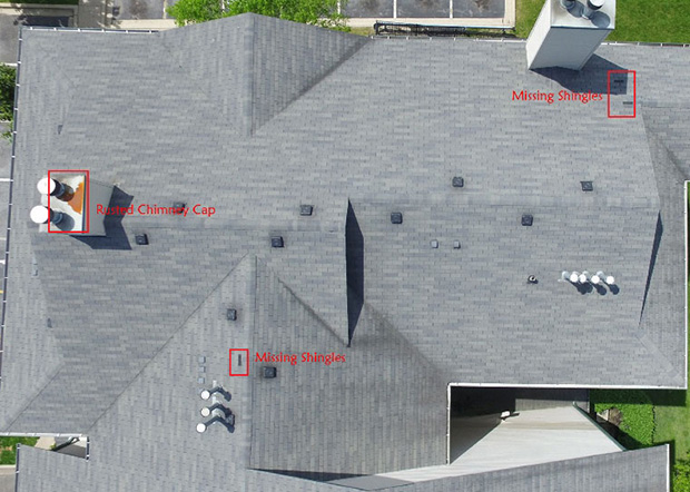 Commercial Flat Or Shingle Roof Inspections Drone Infrared Imaging Chicago Professional Drone Services