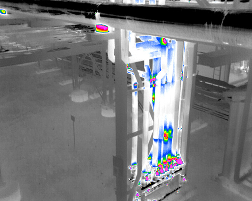 Drone Infrared Imaging Scans