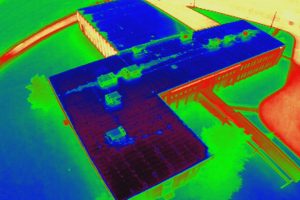 Commercial roofs need infrared imaging