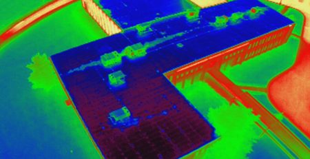 Commercial roofs need infrared imaging