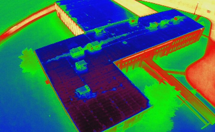 Commercial roofs need infrared imaging