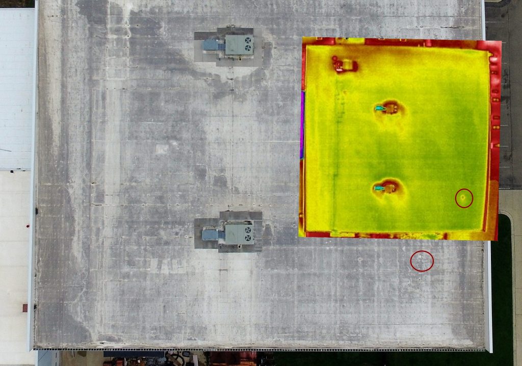 INFRARED LEAK DETECTION Drone Infrared Imaging Bolingbrook, IL